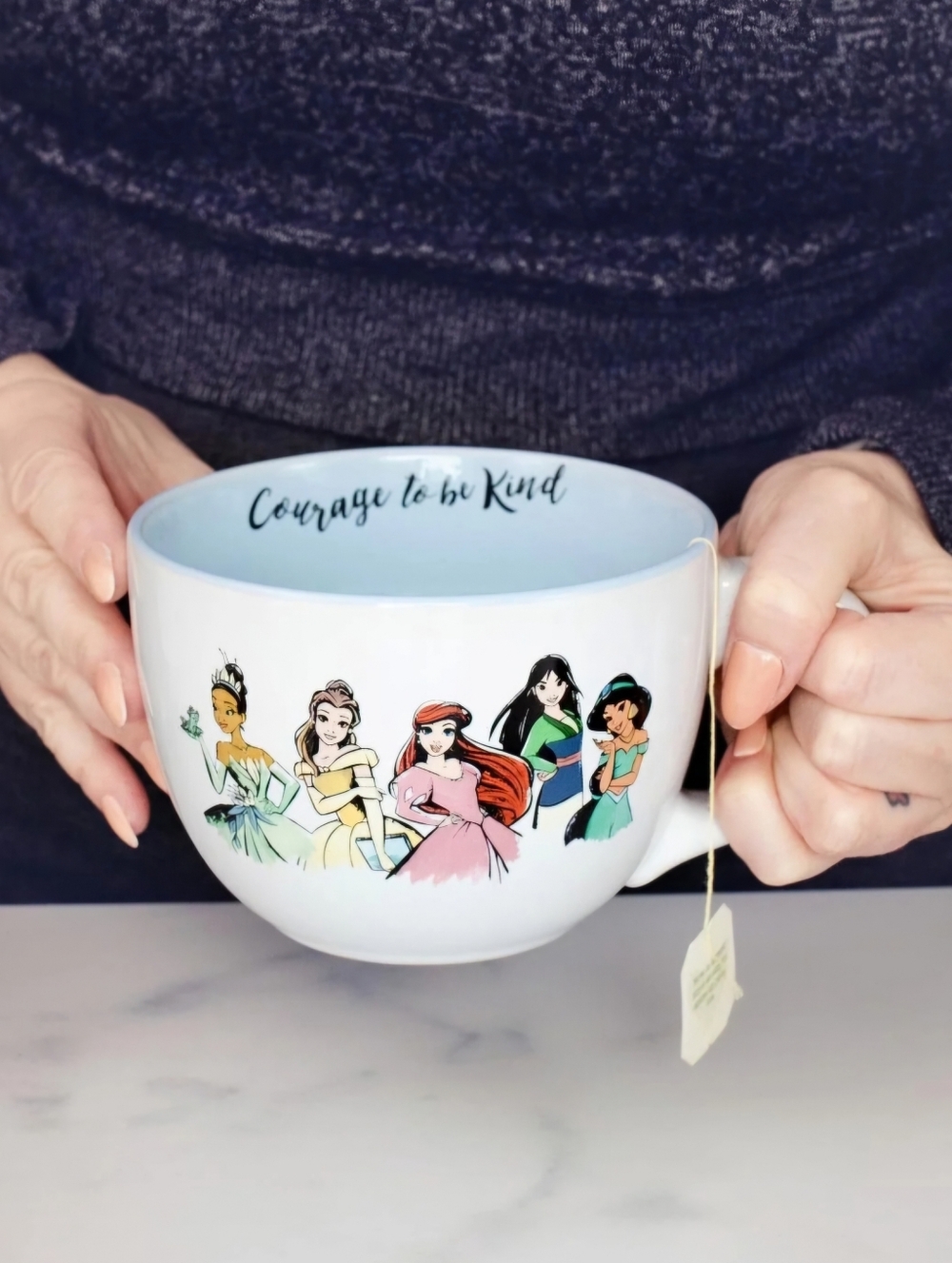 Disney Princess Ceramic Soup Mug 24oz